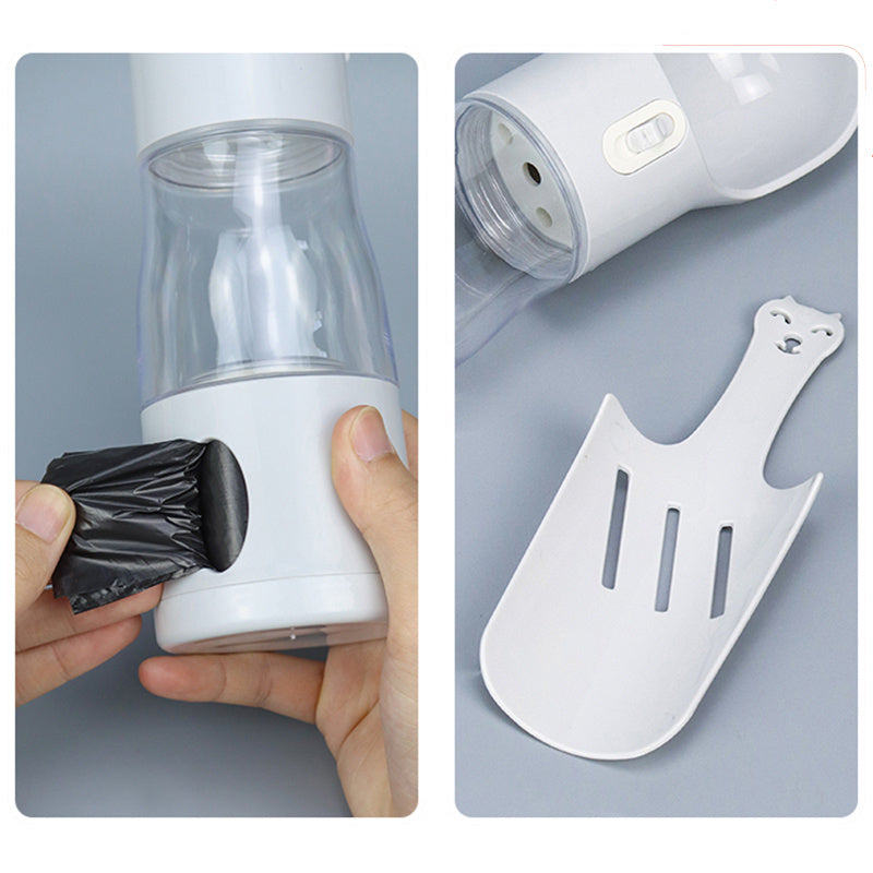 Pet Dog Go Out Mug With Garbage Bag Water Cup Pets Supplies - NawdeX