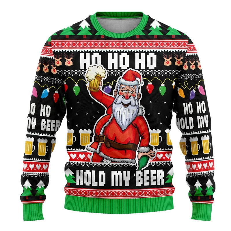 Santa Ugly Christmas Sweater