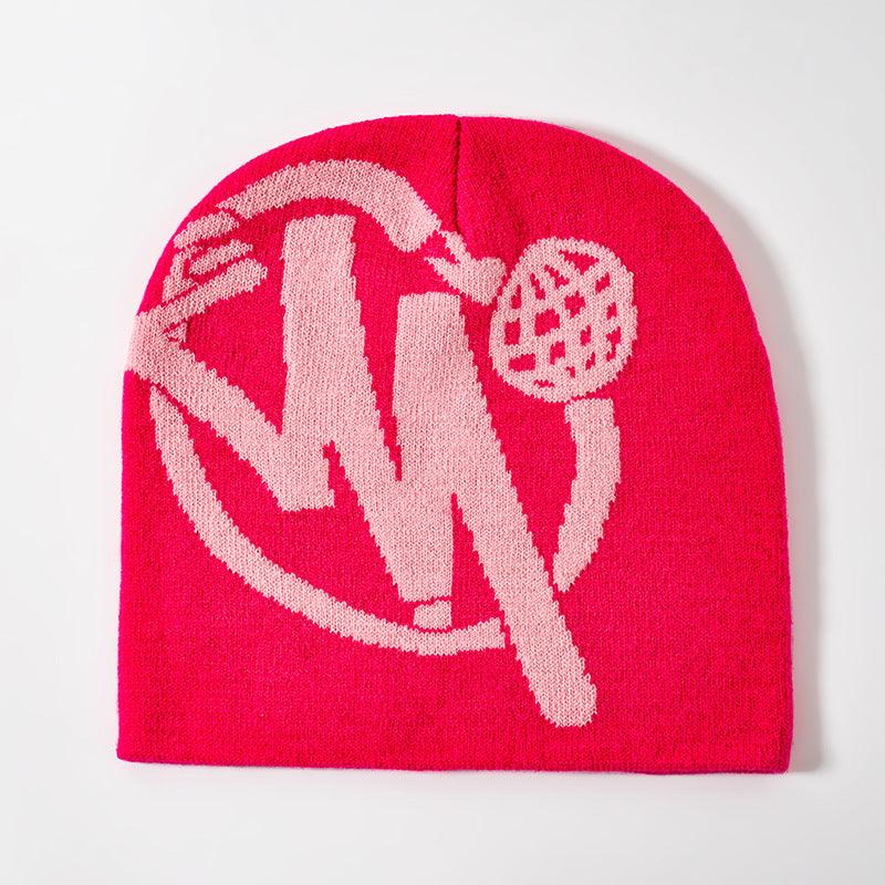 Cap Hip Hop Hat Double Layer Knitted Hat - NawdeX