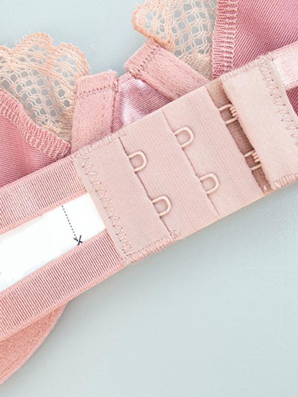 NawdeX bra garter belt, thong Set