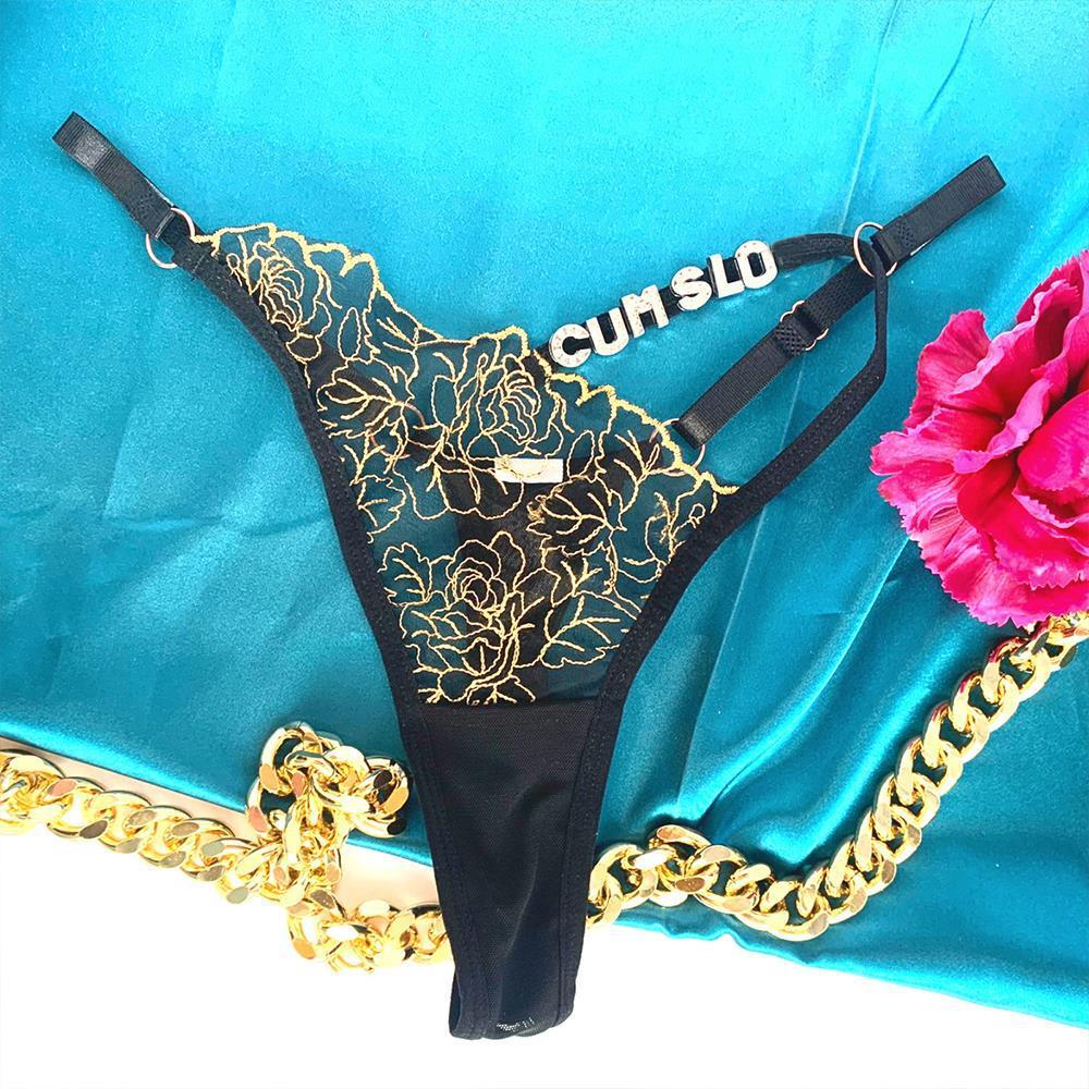 Custom Casual Letter Thong