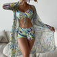 Valley Girl Bikini W/Cardigan - NawdeX
