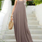 V-Neck Maxi Cami Dress with Pockets - NawdeX