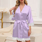 Three-Quarter Sleeve Lounge Nightgown - NawdeX