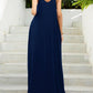 V-Neck Maxi Cami Dress with Pockets - NawdeX