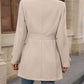 Elegant Single-breasted Woolen Coat