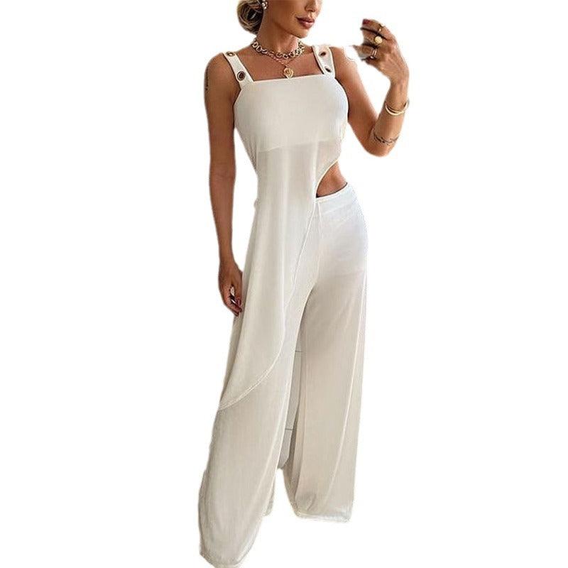 Women's Irregular Top Trousers Suit