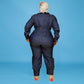 Autumn  PlusSize Women Denim Jumpsuit - NawdeX