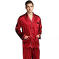 Men's silk satin pajamas suit casual wear - NawdeX