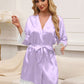 Three-Quarter Sleeve Lounge Nightgown - NawdeX