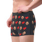 Personalized Face Photo Underwear Custom Heart Boxer Briefs - NawdeX