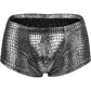 Snake Skin Leather Men Briefs - NawdeX