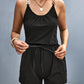 Scoop Neck Romper with Pockets - NawdeX