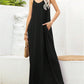 V-Neck Maxi Cami Dress with Pockets - NawdeX