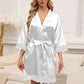 Three-Quarter Sleeve Lounge Nightgown - NawdeX