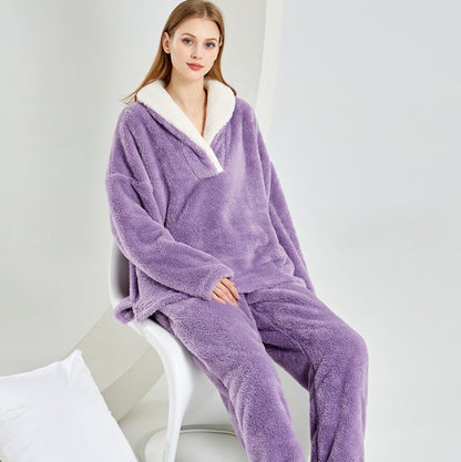 Flannel Pajamas Set