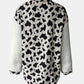 Fuzzy Button Up Long Sleeve Jacket - NawdeX