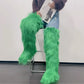 Mongolian Thigh High Faux Fur Boots
