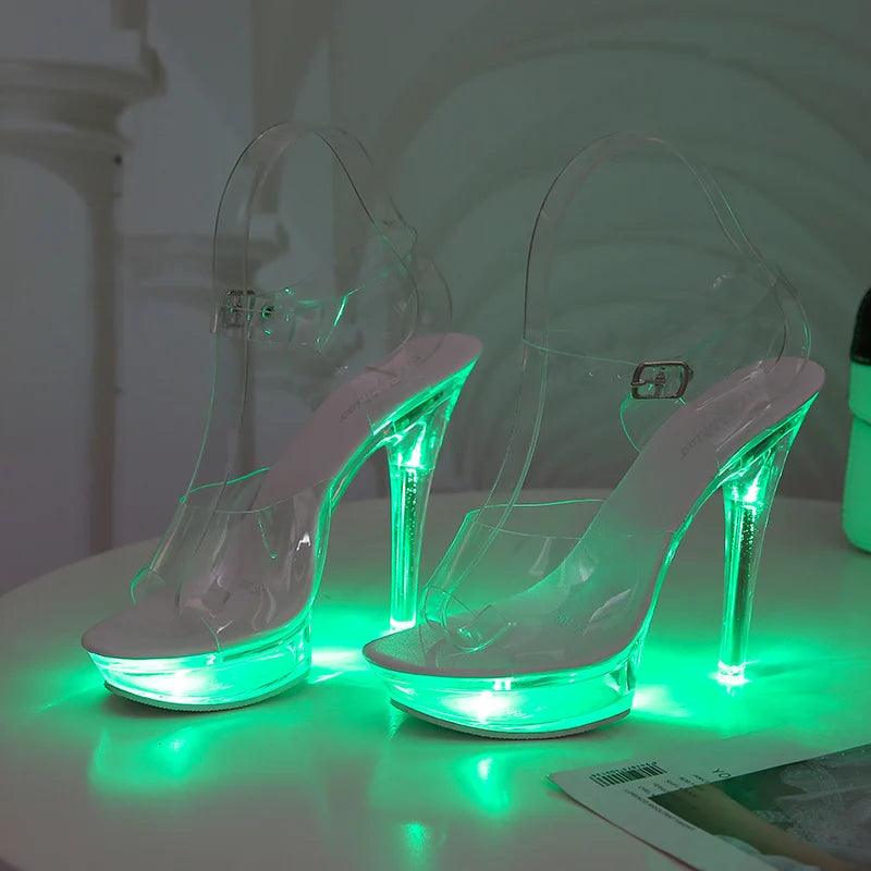 Led Light Platform Dancing Shoes