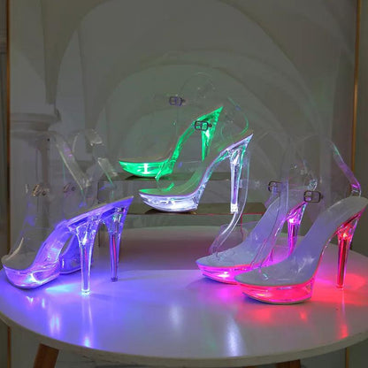 Led Light Platform Dancing Shoes