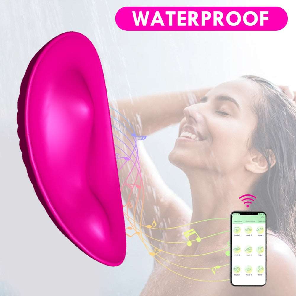 Butterfly Wearable Vibrator Wireless APP Remote Panties Dildo Vibrator for Women Clitoral Stimulator Massage Erotic Sex Toys - NawdeX