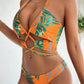 3 Piece Halter Swimsuit Cover Up Beach Dress - NawdeX