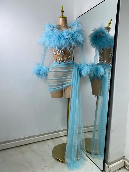 Love Me Mesh Evening Dress