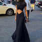 Mozi Ruched High Waist ONeck Dress