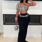 Diamond Star Evening Skirt Set