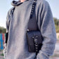 Leather Shoulder/Chest Harness Holster Wallet - NawdeX