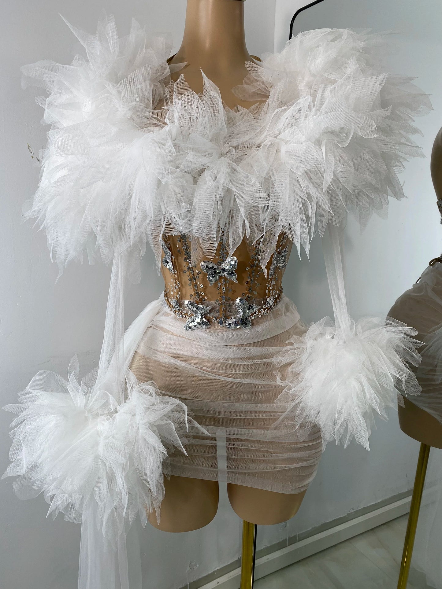 Love Me Mesh Evening Dress