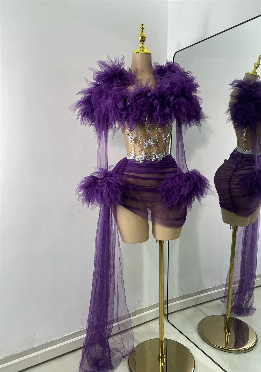 Love Me Mesh Evening Dress