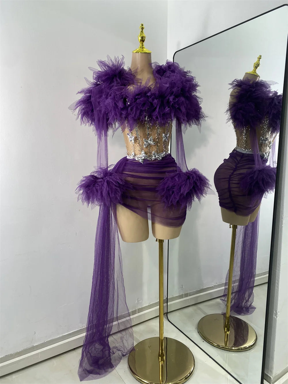 Love Me Mesh Evening Dress