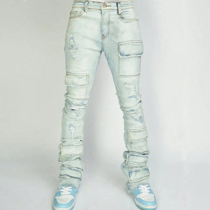 De-Stroy Stacked Jeans