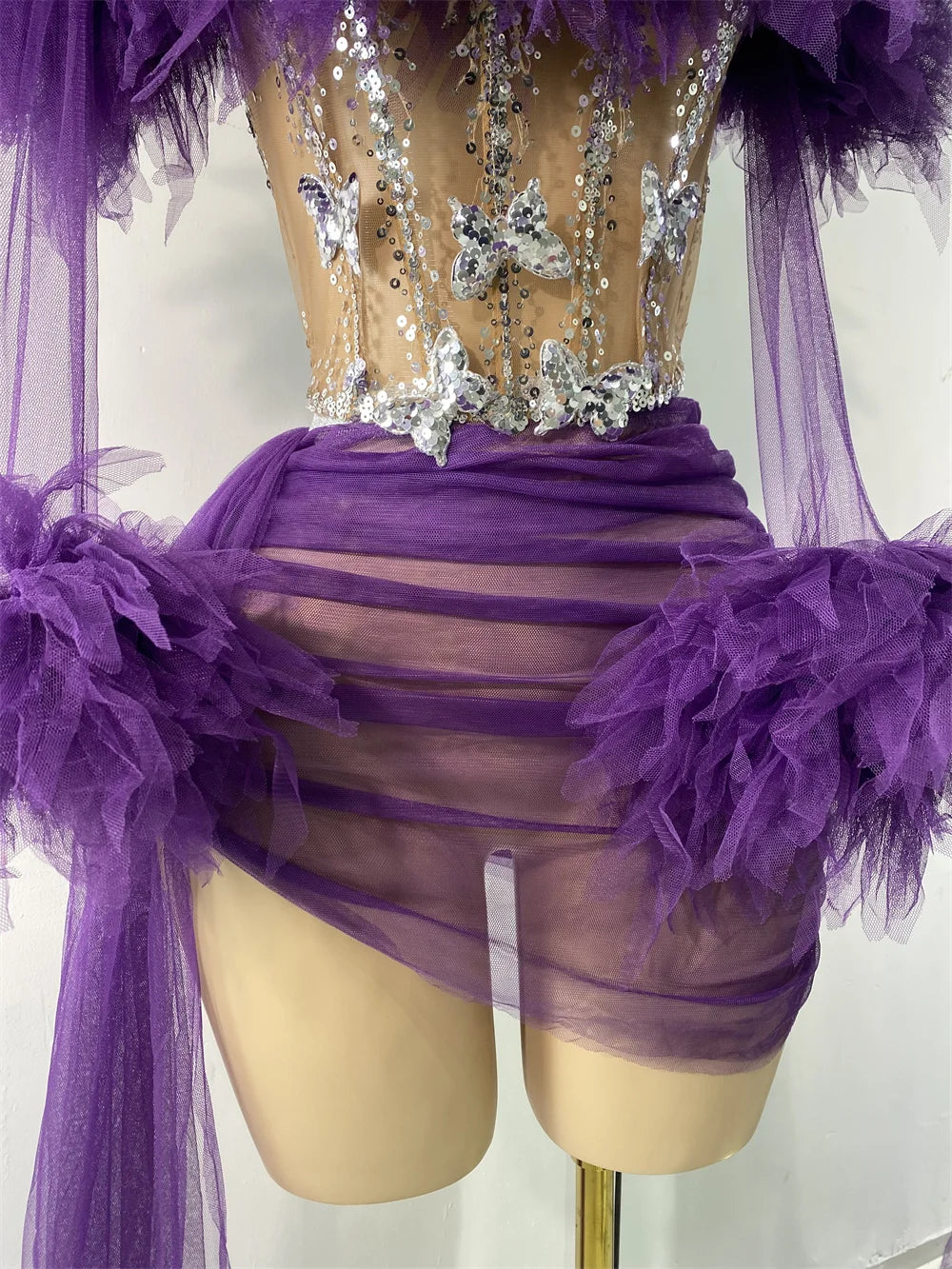 Love Me Mesh Evening Dress