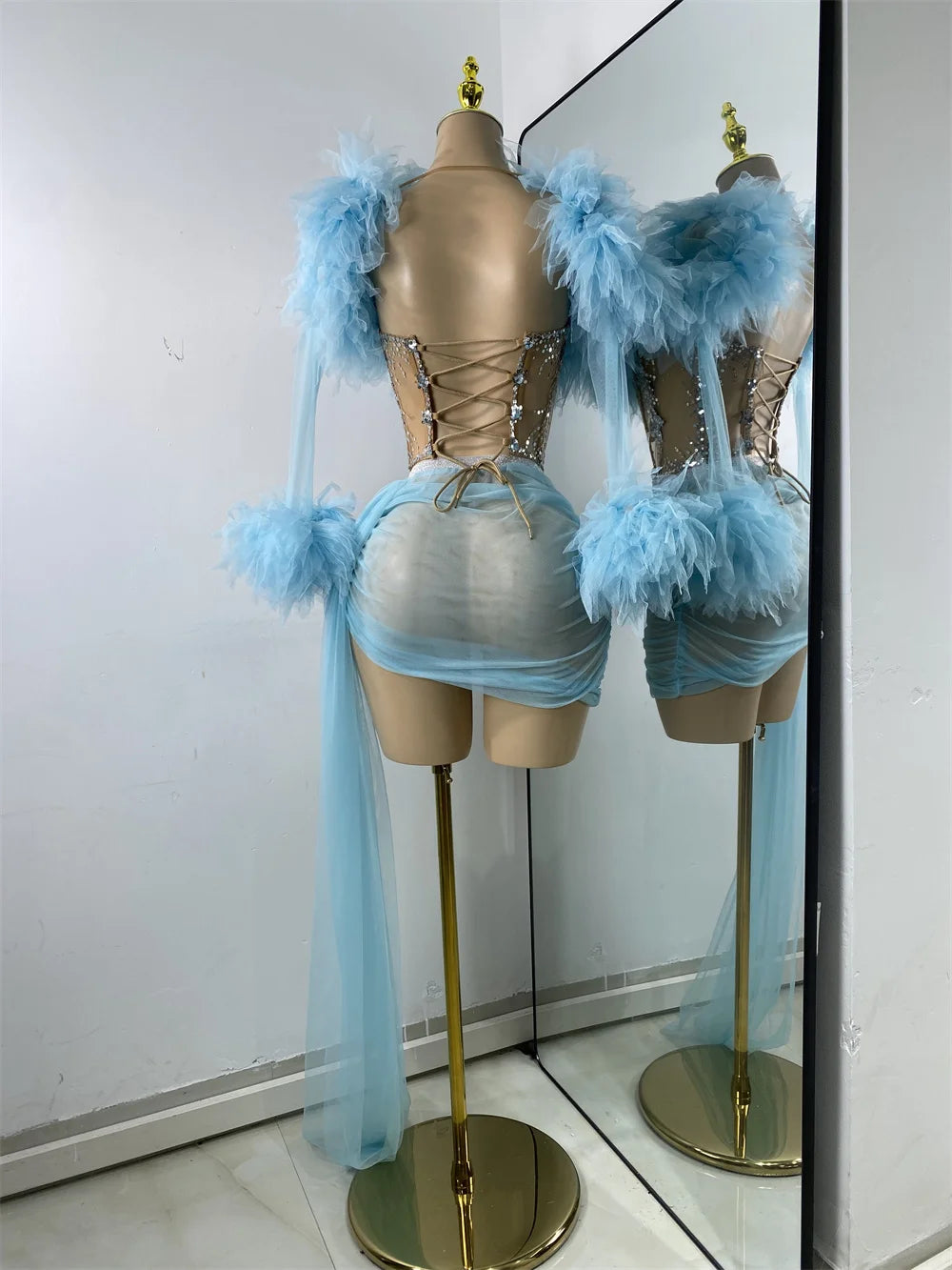 Love Me Mesh Evening Dress