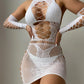 Fishnet Dress W/ Gloves