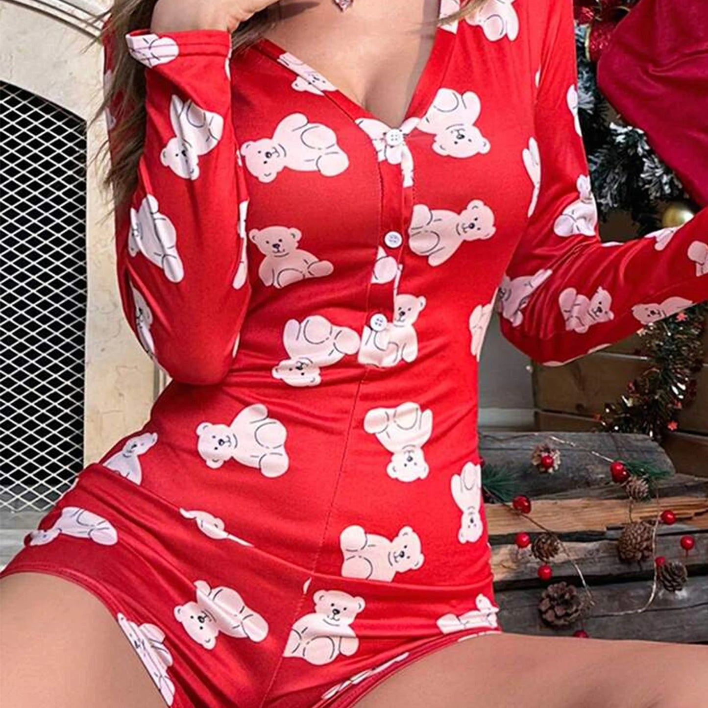 Christmas Kawaii Long sleeve Onesies