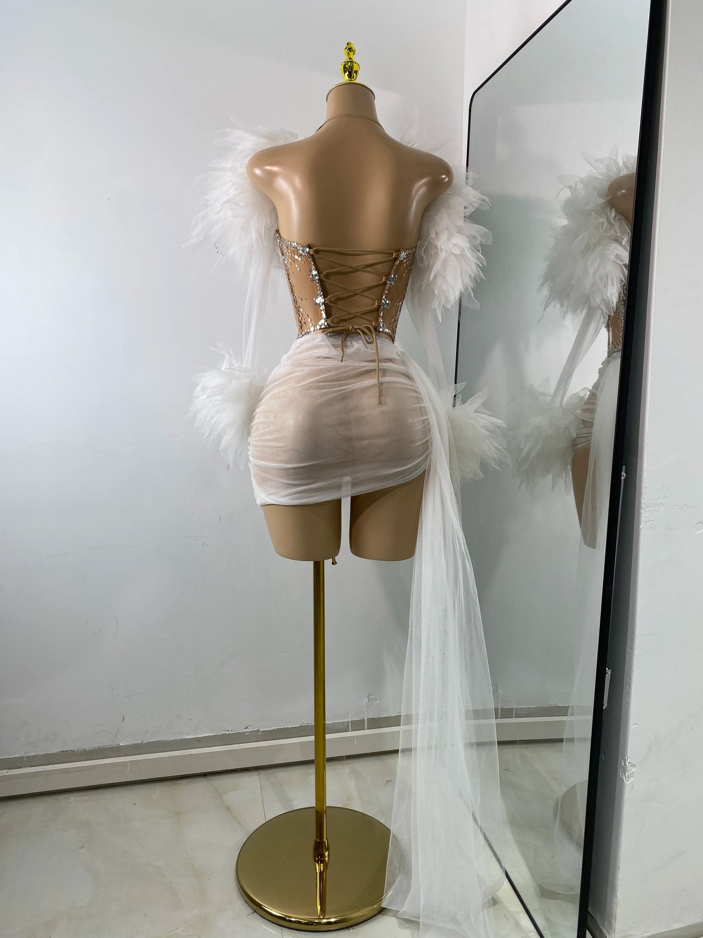 Love Me Mesh Evening Dress