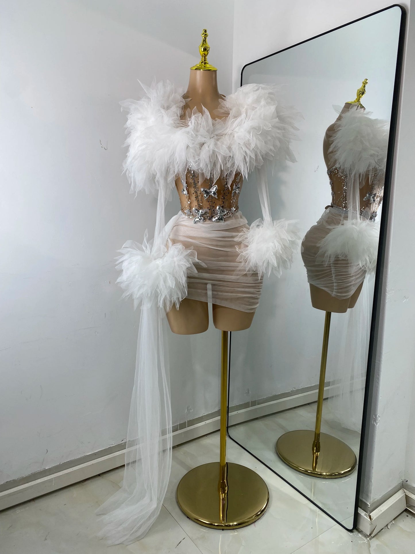 Love Me Mesh Evening Dress