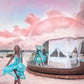 Outdoor Camping Transparent Inflatable Bubble Tent Spherical Clear House Garden Cabin Lodge Starry Sky  Dome With Free Blower - NawdeX