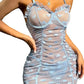 Touch My Heart Lingerie Dress Set