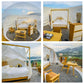 Outdoor Camping Transparent Inflatable Bubble Tent Spherical Clear House Garden Cabin Lodge Starry Sky  Dome With Free Blower - NawdeX