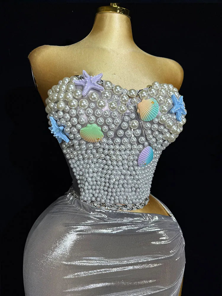 Under The Sea Corset and Skirt Set