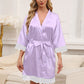 Three-Quarter Sleeve Lounge Nightgown - NawdeX