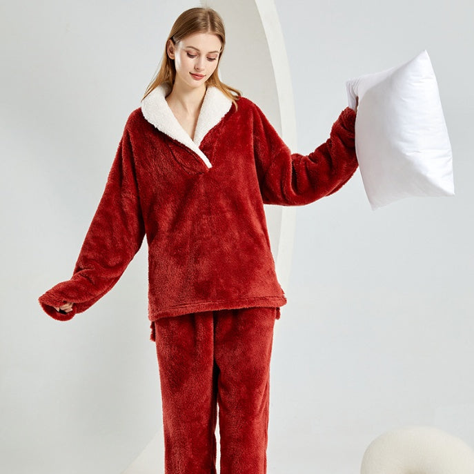 Flannel Pajamas Set