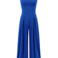 Square Neck Wide Strap Jumpsuit - NawdeX