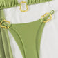 Green Luxe Swimwear Set