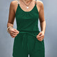 Scoop Neck Romper with Pockets - NawdeX