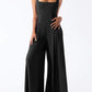 Square Neck Wide Strap Jumpsuit - NawdeX